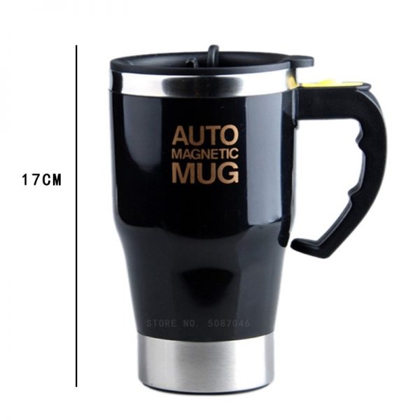 400ml Self Stirring Mixing Cup Magnetic Coffee Milk Mixing Mug Mixer Stainless Steel Thermal Insulation Water 5 - Auto Magnetic Mug