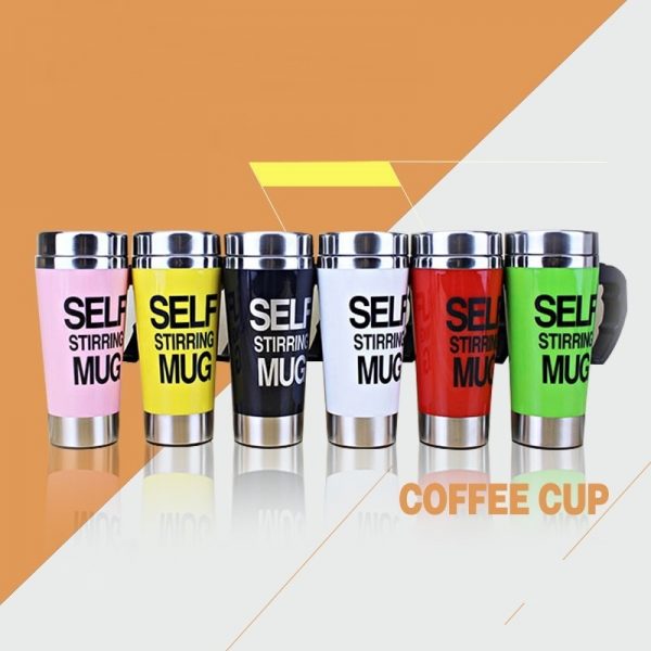 500ml Coffee Milk Automatic Mixing Cup Self Stirring Mug Stainless Steel Thermal Cup Electric Lazy Smart 1 - Auto Magnetic Mug