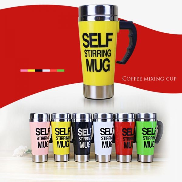 500ml Coffee Milk Automatic Mixing Cup Self Stirring Mug Stainless Steel Thermal Cup Electric Lazy Smart 2 - Auto Magnetic Mug