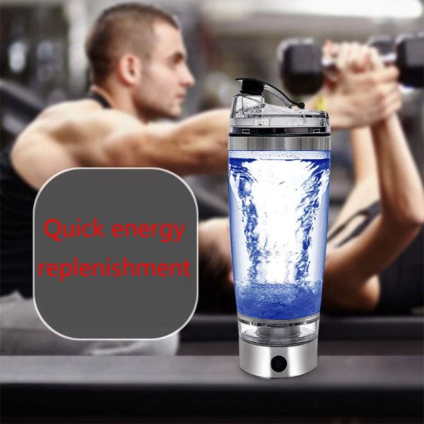 USB Rechargeable Electric Mixing Cup Portable Protein Powder Shaker Bottle Mixer Shaker Bottle Protein Shaker Protein 5 - Auto Magnetic Mug